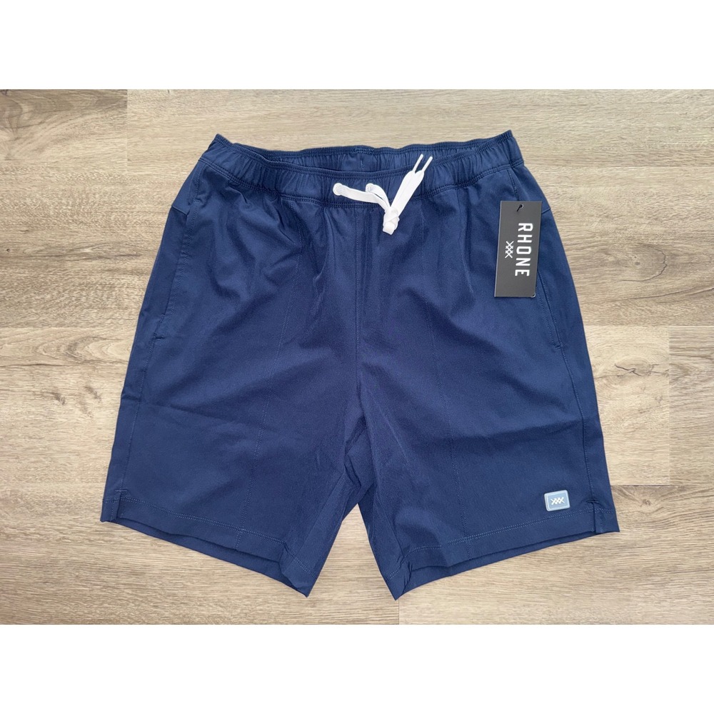 NWT Rhone Men's Navy Blue R&R Trunk, Small